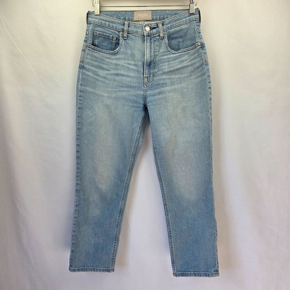 Everlane Cheeky Jean Light Wash Cropped Jeans Size 28